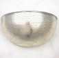Preview: 10 Wandleuchte gelocht Silber