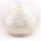 Preview: 15 - 3 Domkuppel ca.30 x 30 gelocht Silber