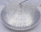 Preview: 65 - 3 Ufo 65 cm gelocht Silber