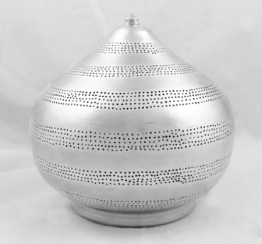 15 - 1 Domkuppel 20 x 20 cm waagerecht Silber