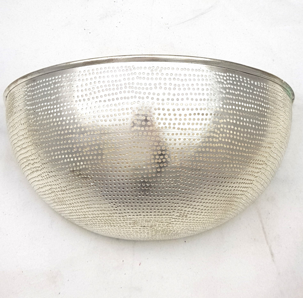 10 Wandleuchte gelocht Silber