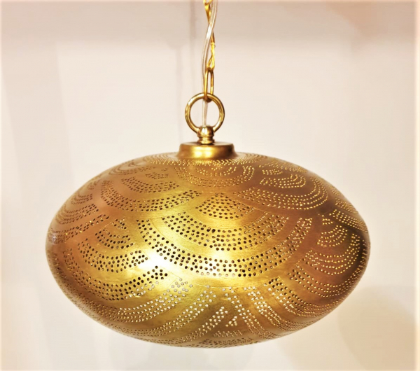 65 - 0 Ufo 30 cm Muschel Gold Matt