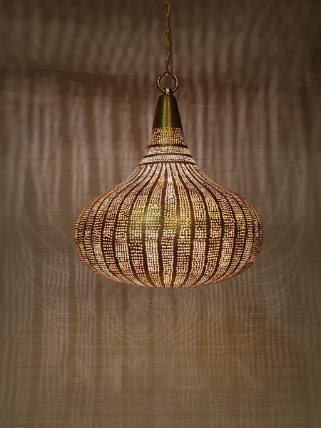 65- 0 Ufo bzer ca. 30 cm senkrecht Gold Matt