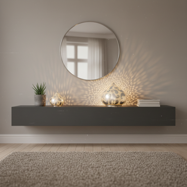 15 - 3 Domkuppel  Paisly Silber