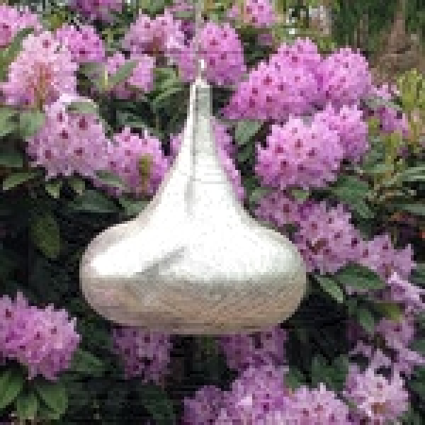 65 - 1 Ufo bzer 36 cm gelocht Silber