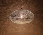 65 - 0 Ufo 30 cm gelocht Gold Matt