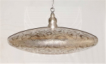 65 - 3 Ufo 65 cm filigran Silber