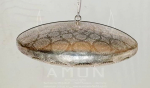 65 - 3 Ufo 65 cm Kreis Silber