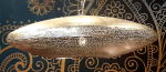 65 - 4 Ufo 75 cm gelocht silber