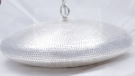 65 - 3 Ufo 65 cm gelocht Silber