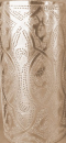 11 Halbzylinder filigran Silber 20 x 40 cm