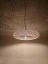 65 - 1 Ufo 35 cm gelocht Silber