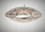 65 - 4 Ufo 75 cm Fächer silber